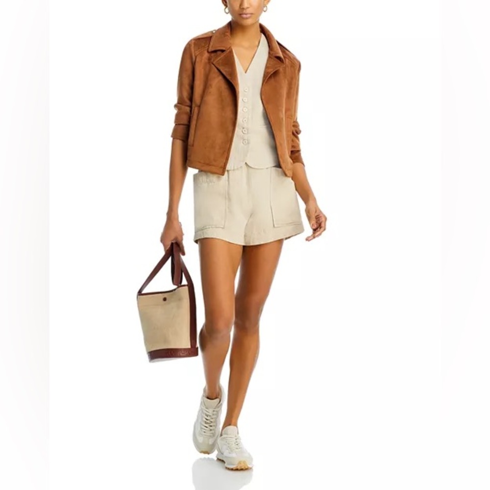 BLANKNYC Button Front Vest/ Short Set Womens Size M - NWT - Picture 2 of 6